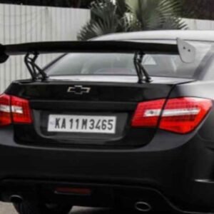 Universal spoiler for sedan car