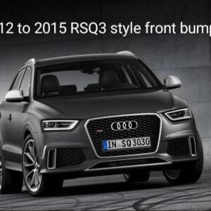 Audi Q3 RSQ3 style front bumper