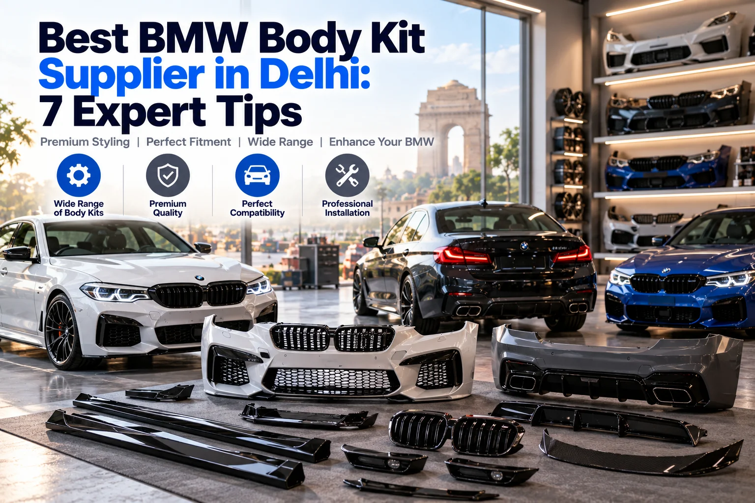 Best BMW Body Kit Supplier in Delhi, BMW F10 to G30 kit