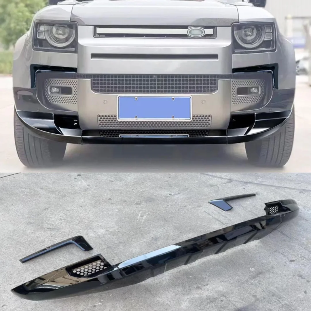 Defender Front Lip Black