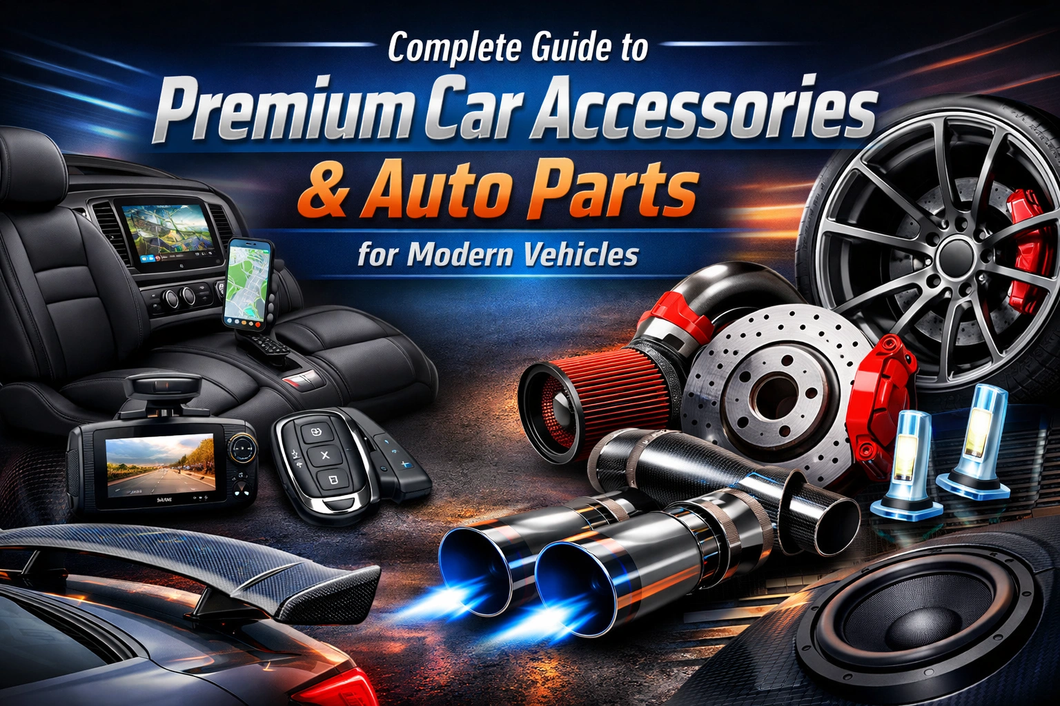 Premium Car Accessories & Auto Parts Supplier in India