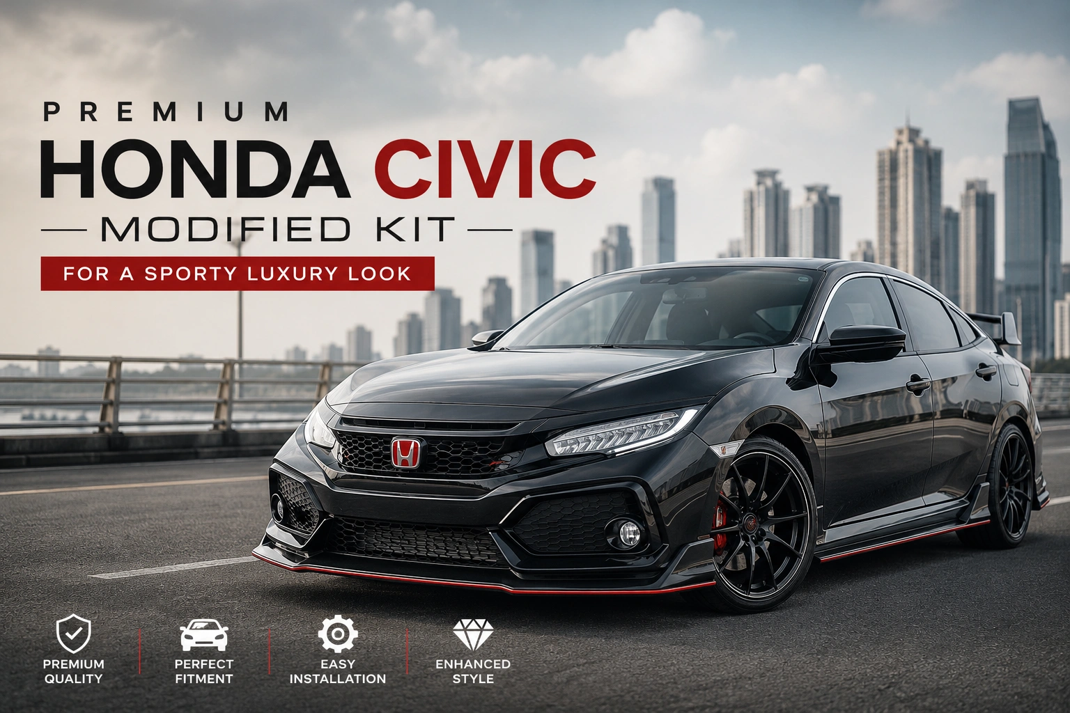 honda Civic modified kit in Mumbai