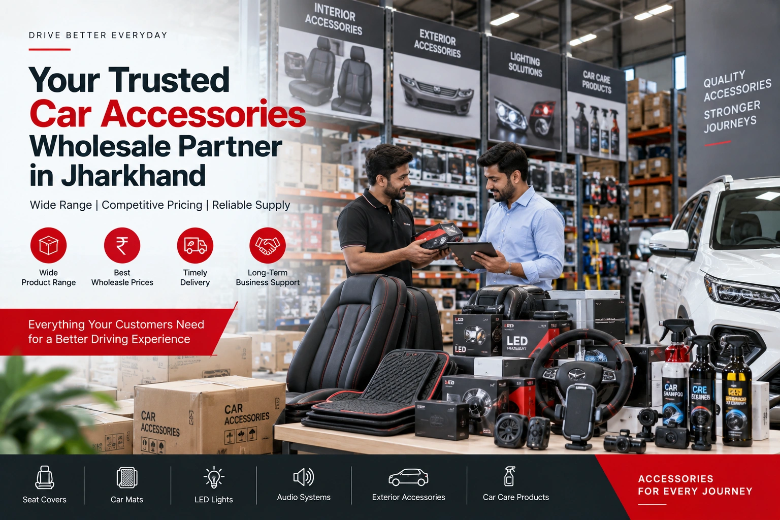 Car Accessories Wholesale Supplier in Jharkhand