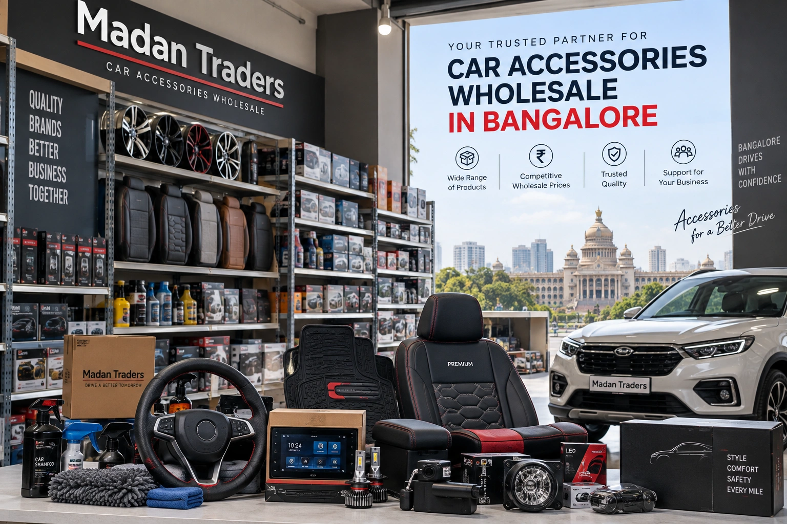 car accessories wholesalers in Bangalore